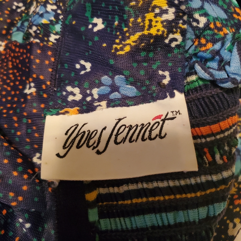 Yves Jennet Vintage 70s Hippie Boho Chic Maxi Dress - Picture 13 of 14